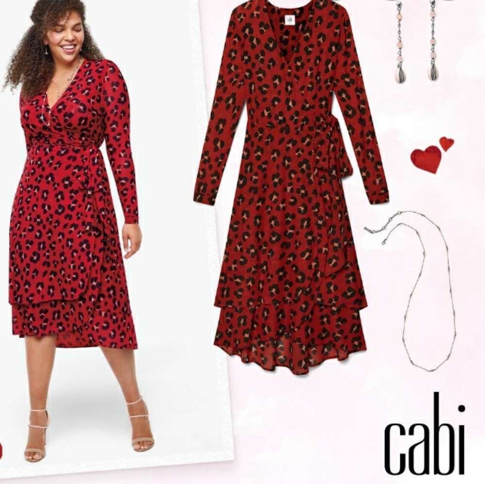 CAbi Siren Wrap Dress